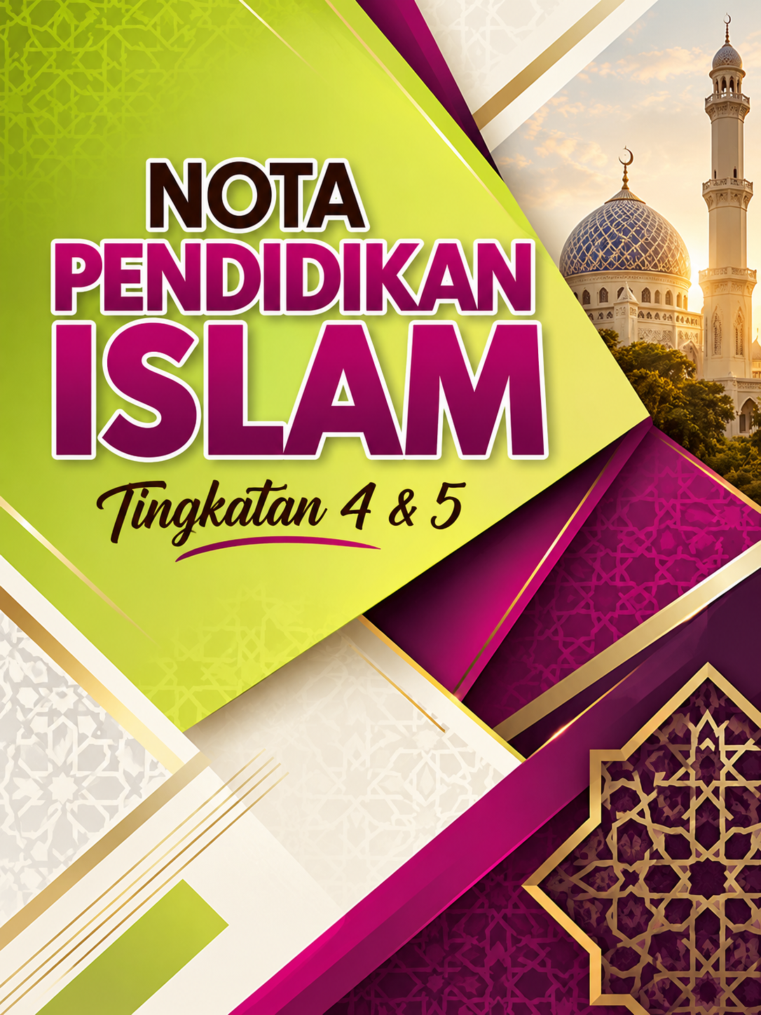 PAI Focus Notes — Pendidikan Islam Tingkatan 4 & 5 cover